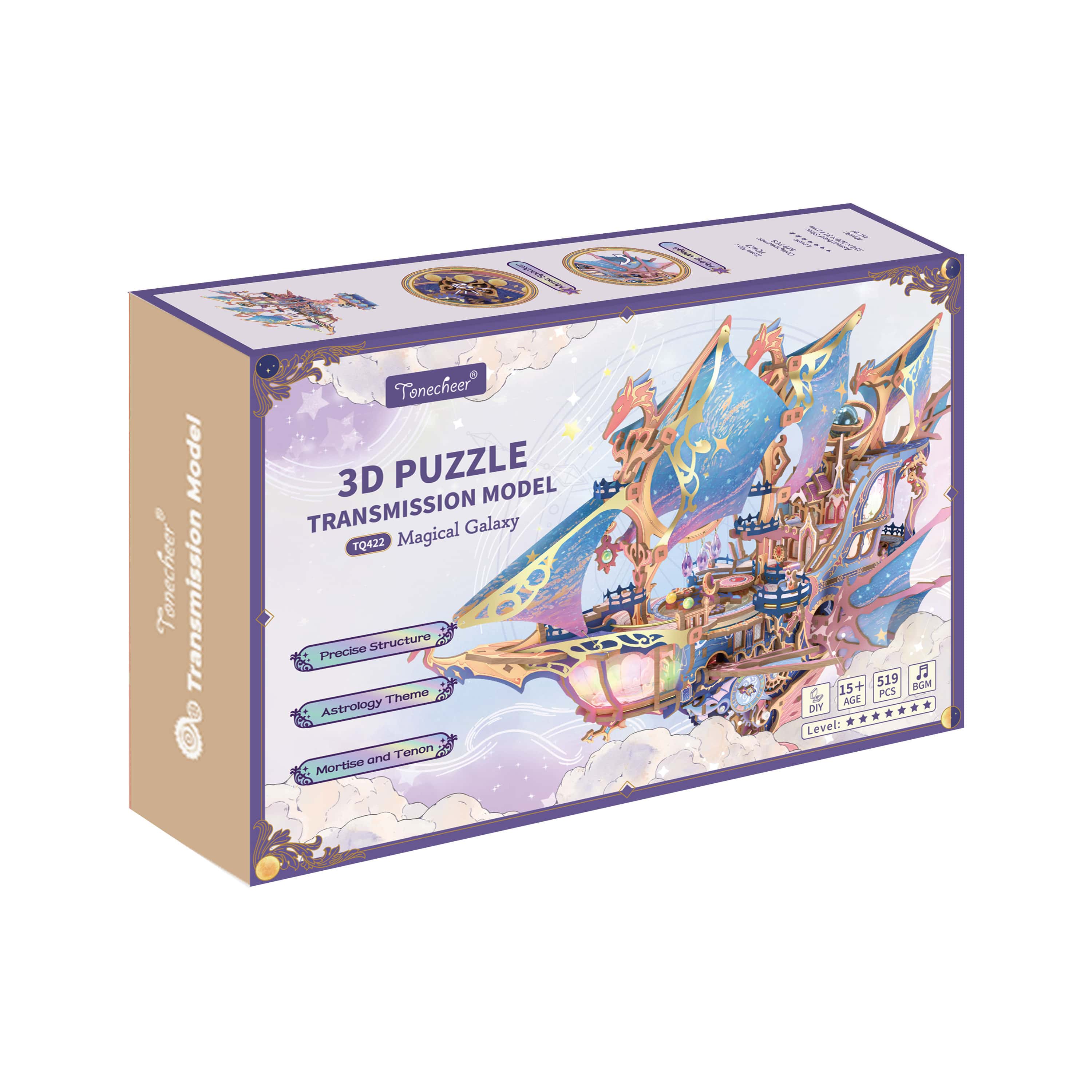 Tonecheer Magical Galaxy Wood Model Kit [TQ422]