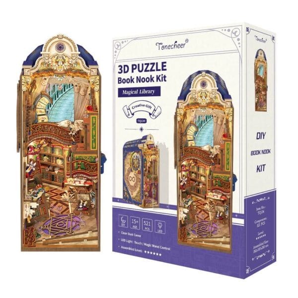 Tonecheer Magical Library Book Nook Kit [TQ134]