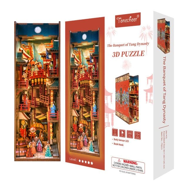 Tonecheer The Banquet Of Tang Dynasty Wooden Model Kit [TQ111]