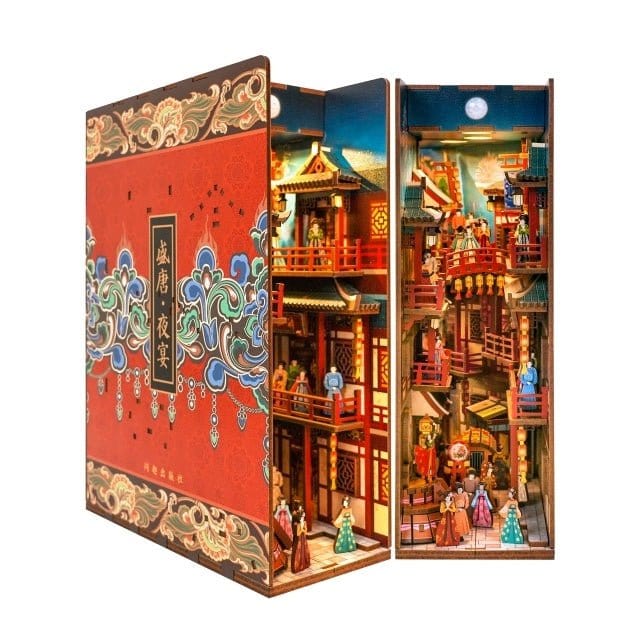 Tonecheer The Banquet Of Tang Dynasty Wooden Model Kit [TQ111] - Image 3