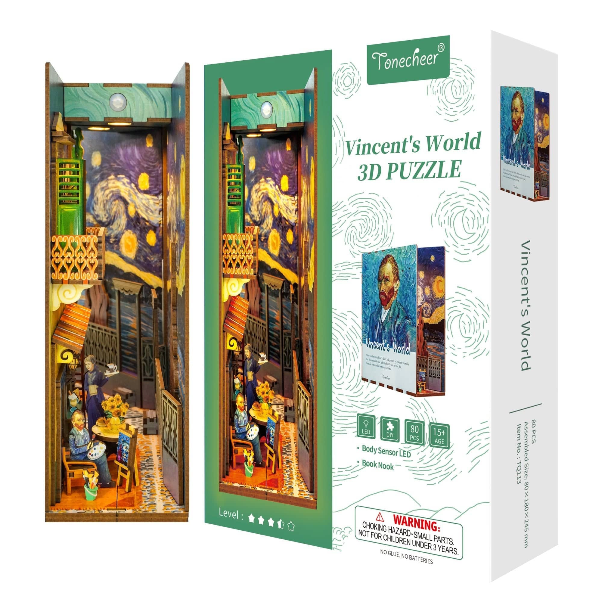 Tonecheer Vincents World Wooden Model Kit [TQ113] - Image 2