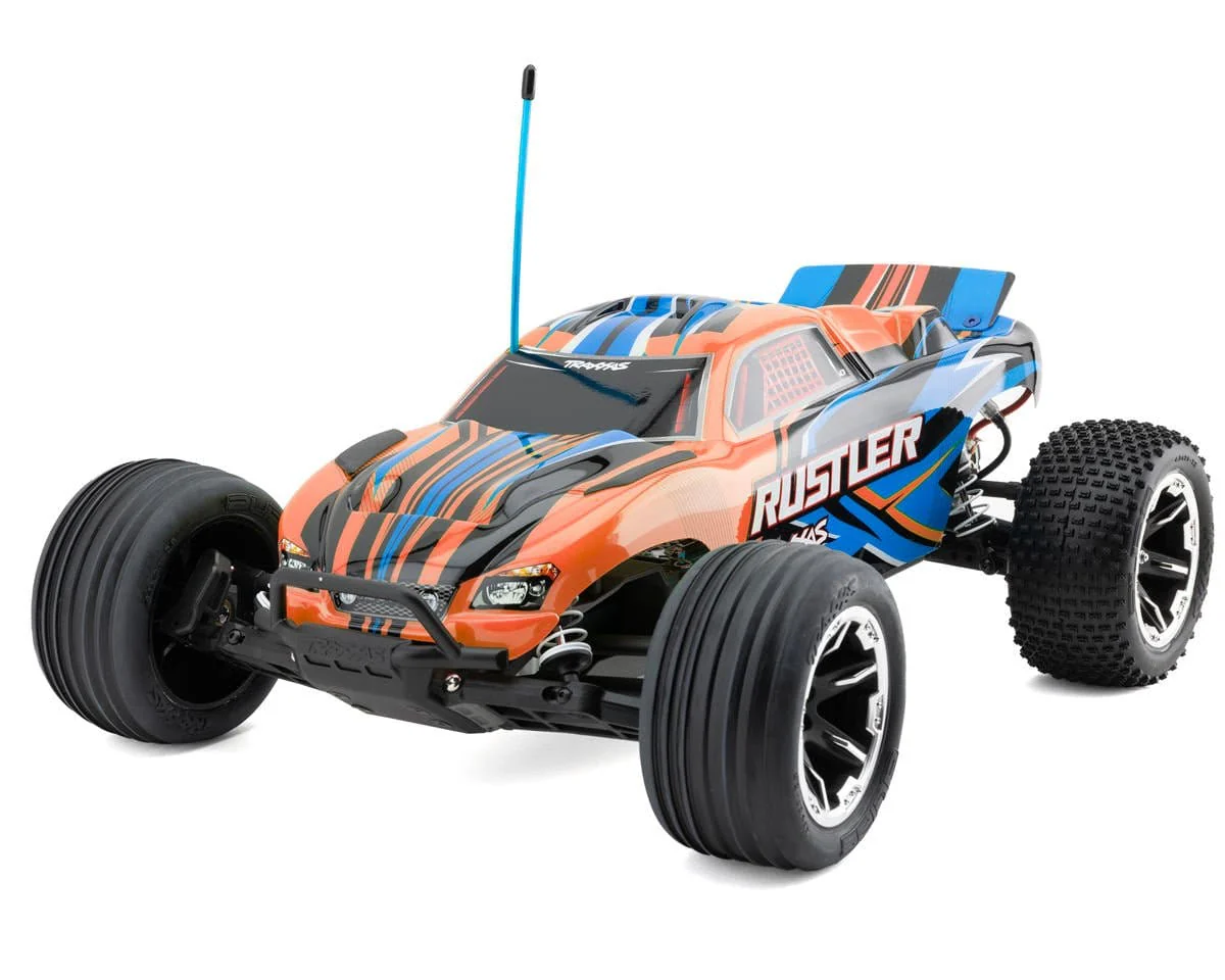 Traxxas 1/10 Rustler XL-5 2WD Brushed Stadium Truck - Orange [37254-8ORG]