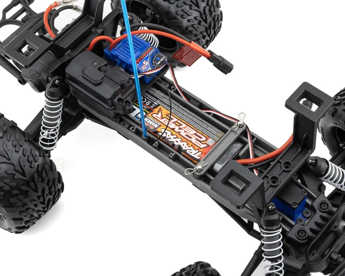 Traxxas 1/10 Stampede XL-5 Brushed 2WD Electric RC Monster Truck - Blue [36254-8BLUE] - Image 6