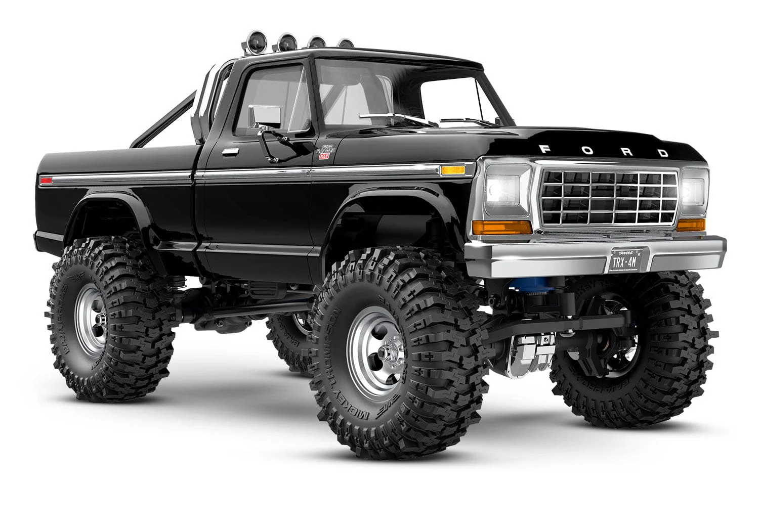 Traxxas 1/18 TRX-4M 4WD 1979 Ford F150 Ranger XLT RC Truck High Trail Edition Black