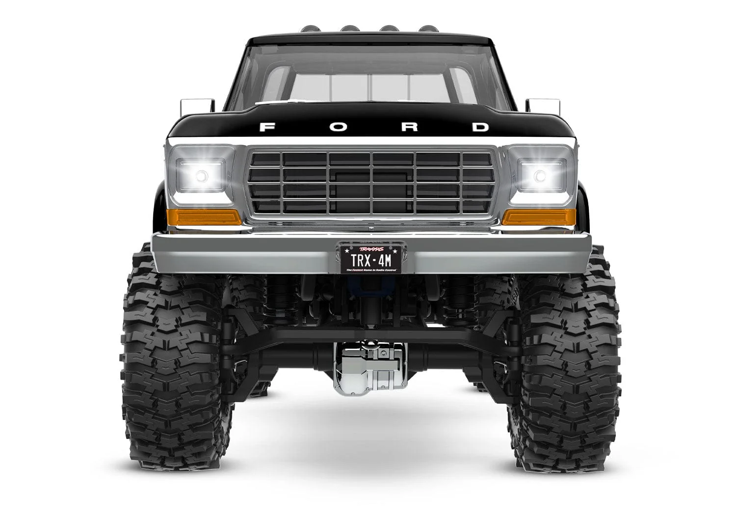 Traxxas 1/18 TRX-4M 4WD 1979 Ford F150 Ranger XLT RC Truck High Trail Edition Black - Image 4