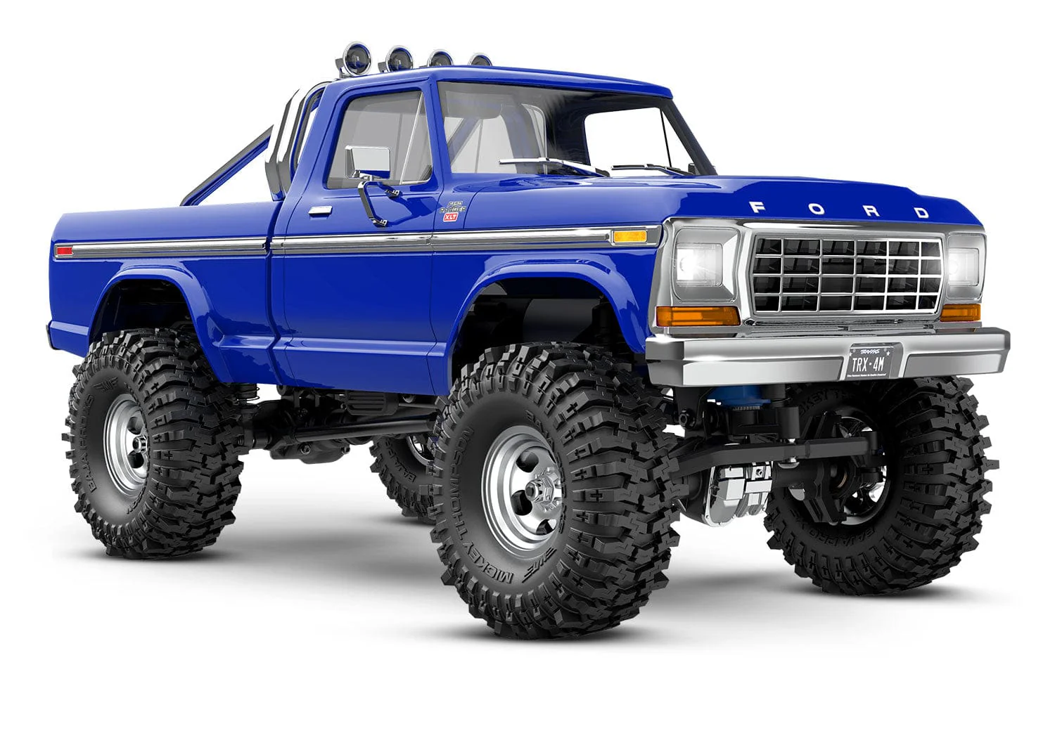 Traxxas 1/18 TRX-4M 4WD 1979 Ford F150 Ranger XLT RC Truck High Trail Edition Blue