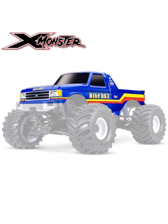 Traxxas 1/5 X-Monster Bigfoot No. 8 Ford F-150 Painted Body - Blue [7691-BLUE]**