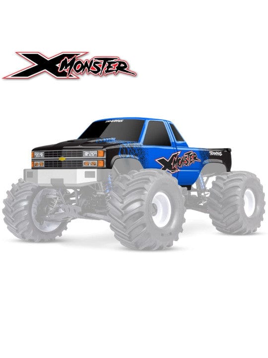Traxxas 1/5 X-Monster Chevrolet GMT400 CK Painted Body - Blue [7697-BLUE]**
