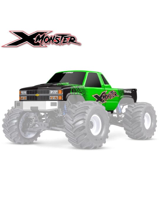 Traxxas 1/5 X-Monster Chevrolet GMT400 CK Painted Body - Green [7697-GRN]**
