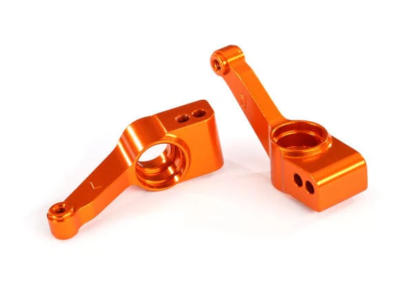 Traxxas 1952T Aluminum Stub Axle Carriers (Orange) (2)