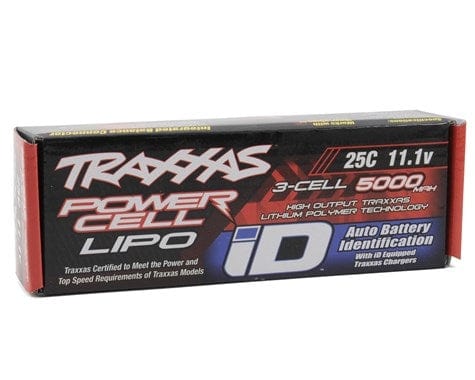 Traxxas 2872X 5000mah 3S 11.1v 25C Lipo Battery ID Plug - Image 2