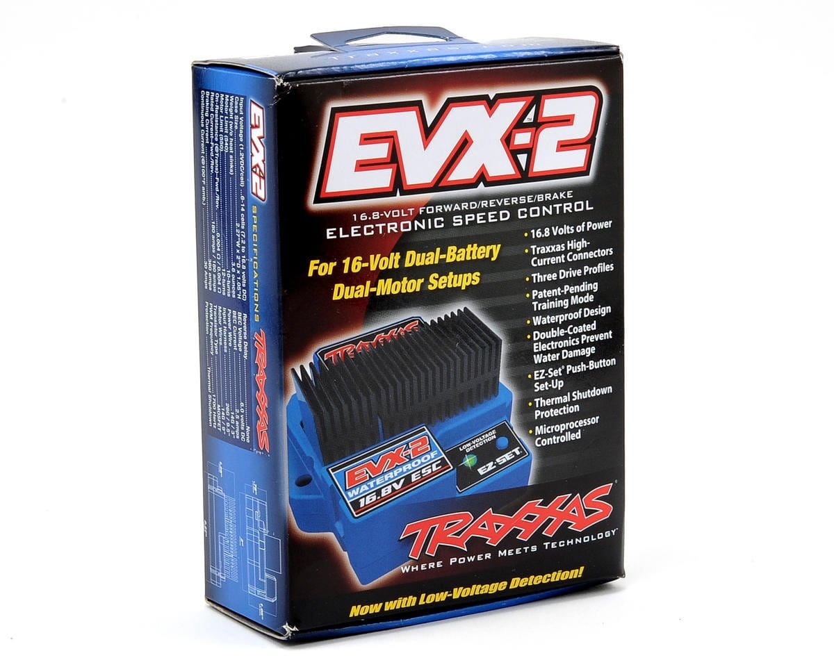 Traxxas 3019R EVX-2 Brushed Dual Motor ESC* - Image 2