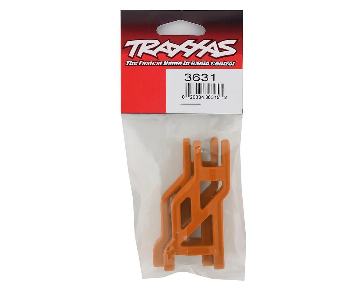 Traxxas 3631T HD Cold Weather Front Suspension Arm Set (Orange) - Image 2