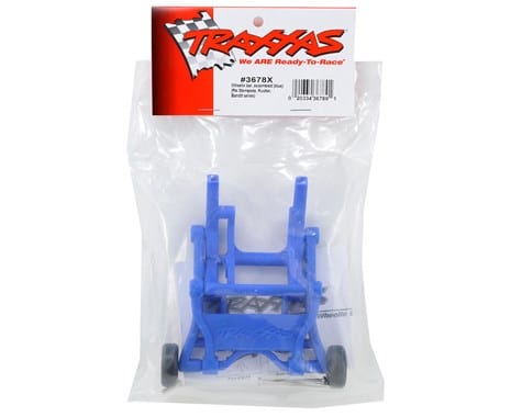 Traxxas 3678X Wheelie Bar Assembled Blue - Image 2