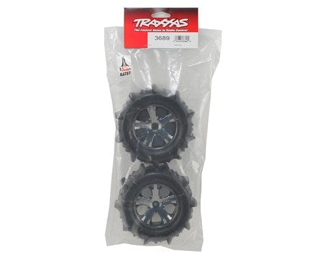 Traxxas 3689 Paddle Tires 2.8in Pre-Mounted W/All-Star Electric Rear Wheels (2) - Image 3