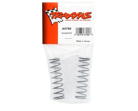 Traxxas 3758 Front Shock Spring Set Black (2) - Image 2