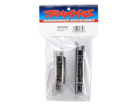 Traxxas 5335X F/R Bumper Set (Black Chrome) - Image 2