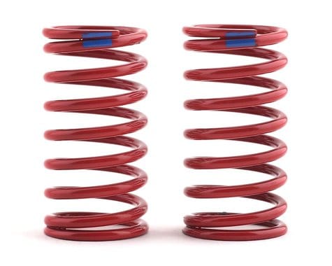 Traxxas 5444 Shock Springs (std. rear 120mm) (Blue - GTR 5.9) (2) (Revo)