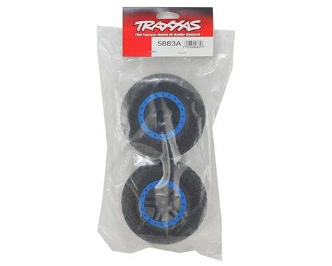 Traxxas 5883A Slash BFGoodrich KM2 Rear Black/Blue Wheel & Tire (2) - Image 2