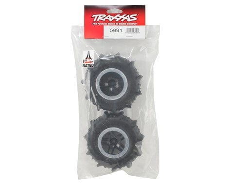 Traxxas 5891 Paddle Tires W/Sct Split Spoke Rear Wheel (2) - Image 3
