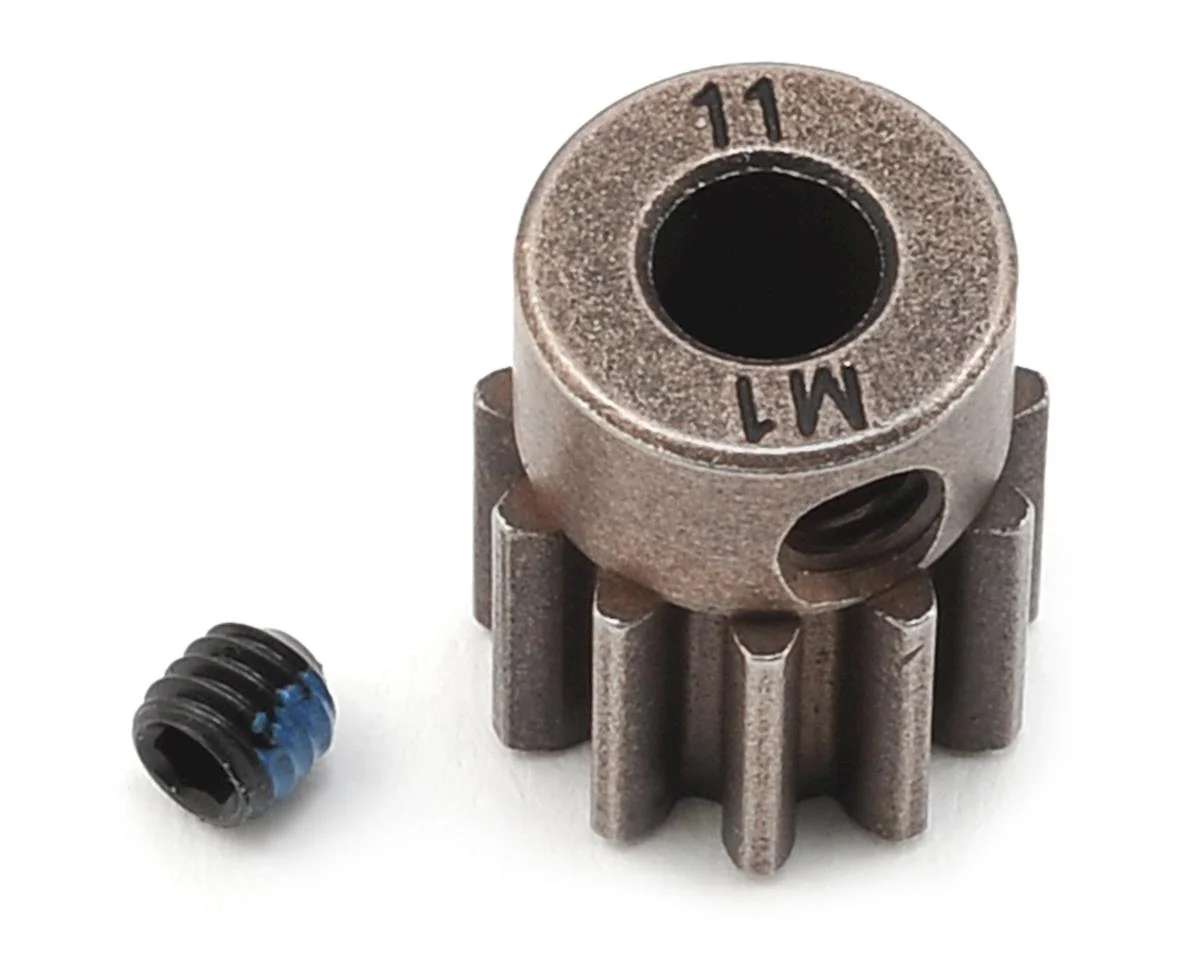 Traxxas 6484X 11T Hardened Steel Mod 1.0 Pinion Gear w/5mm Bore