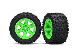 Traxxas 6774G Talon EXT 2.8inch Pre-Mounted Tires w/RXT Wheels (2) (Green)