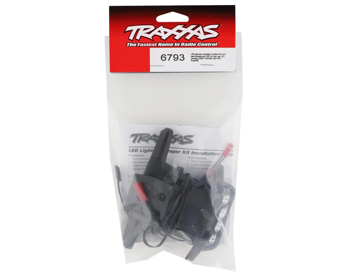 Traxxas 6793 Complete Light Set for 4WD Rustler - Image 3