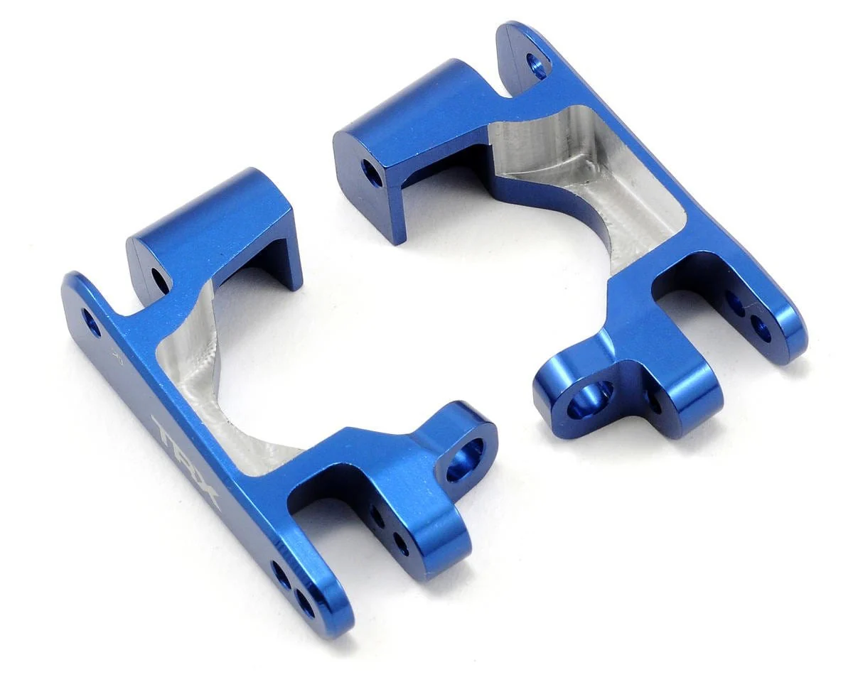 Traxxas 6832X Aluminum Caster Block Set (2) (Blue)