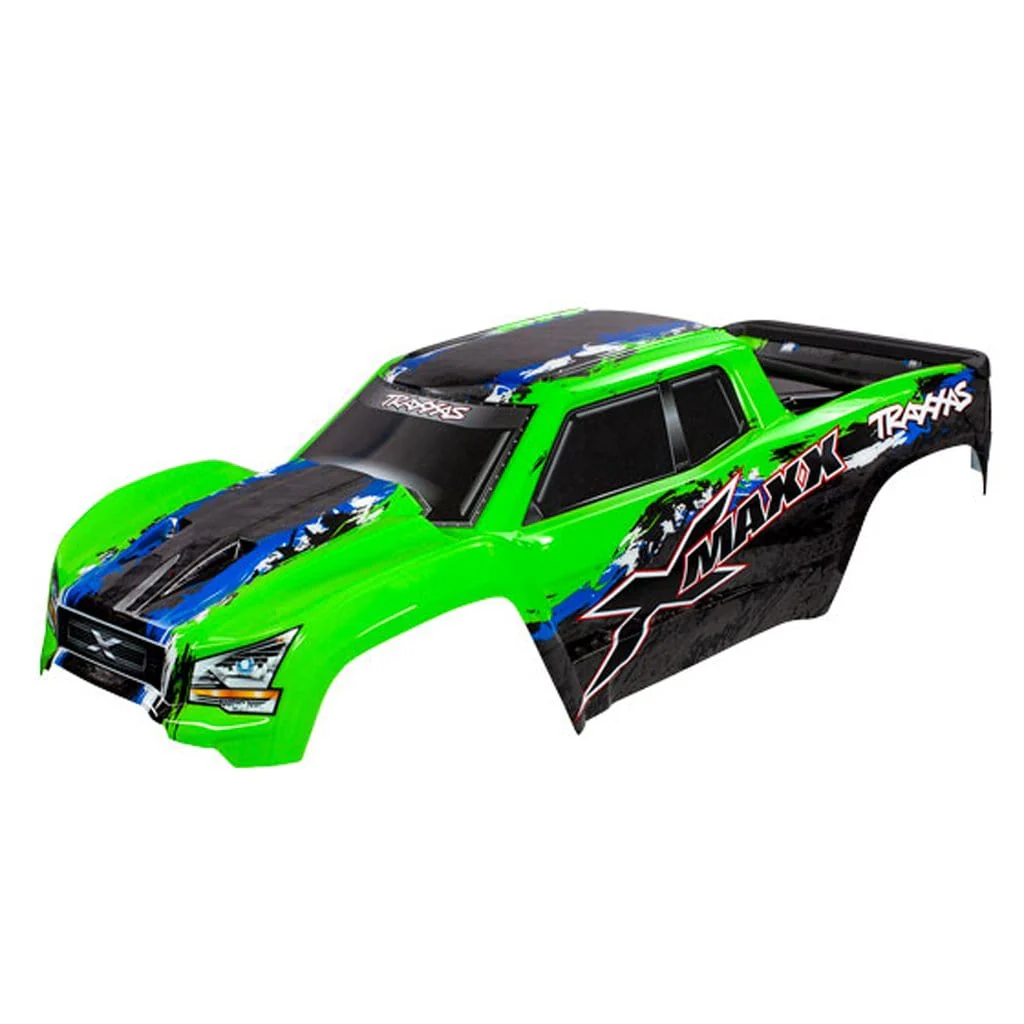 Traxxas 7811G X-Maxx Pre-Painted Green Body
