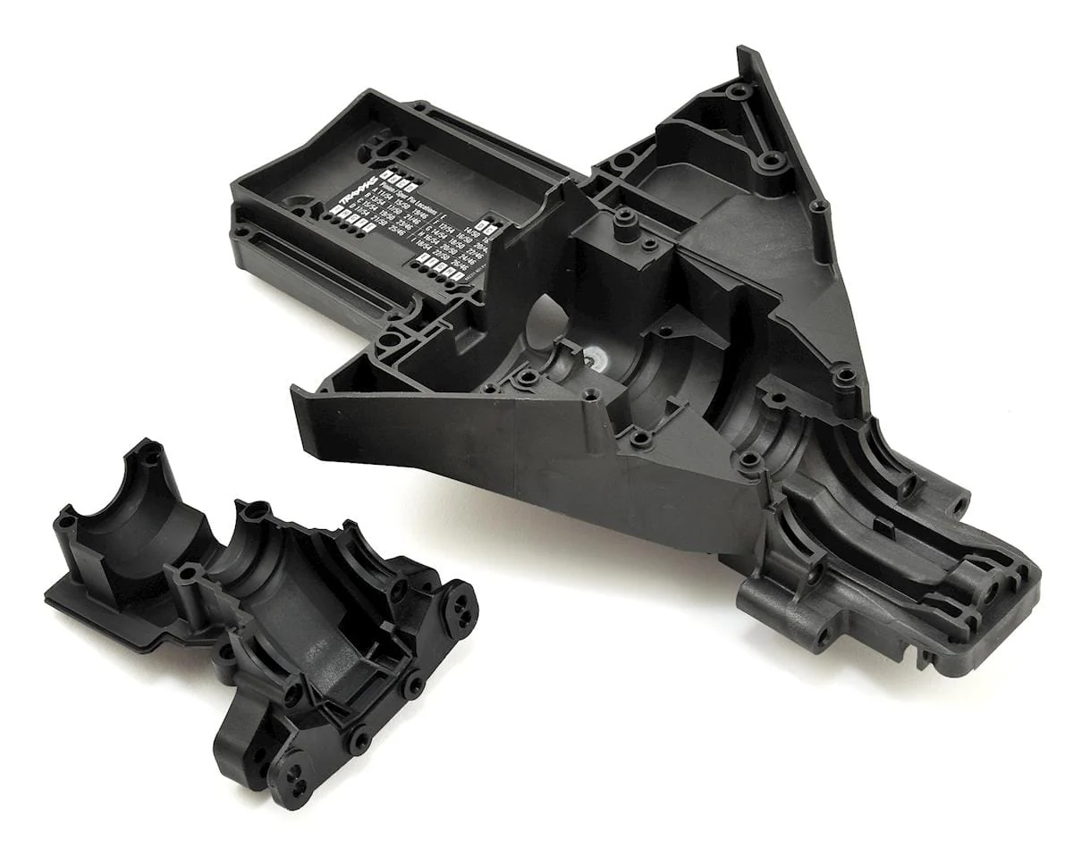 Traxxas 7727X X-Maxx Rear Upper/Lower Bulkhead
