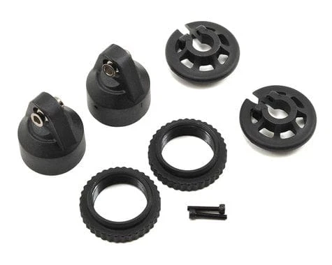 Traxxas 7764 Shock Caps, Spring Perch, Adjusters (2)