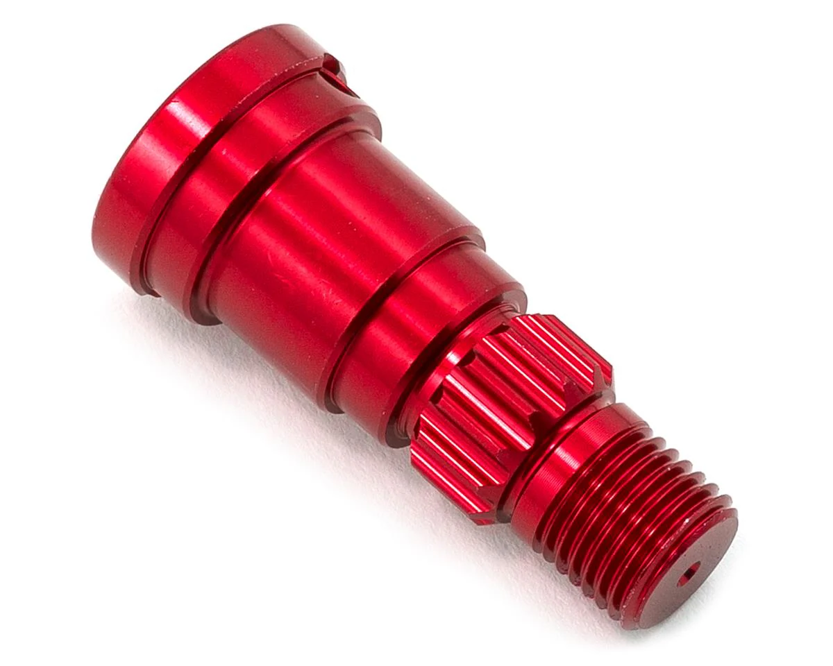 Traxxas 7768R X-Maxx Aluminum Stub Axle (Red)