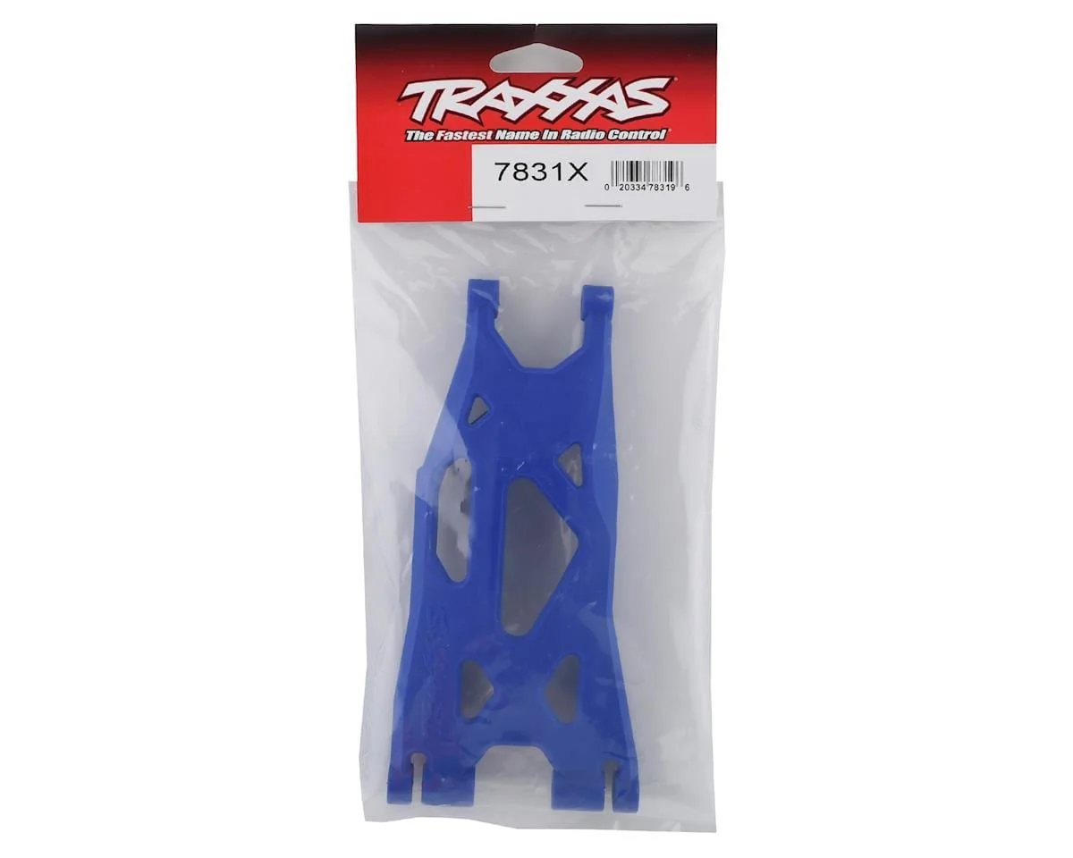 Traxxas 7831X X-Maxx Blue Heavy-Duty Left Lower Suspension Arm (1pc) - Image 2