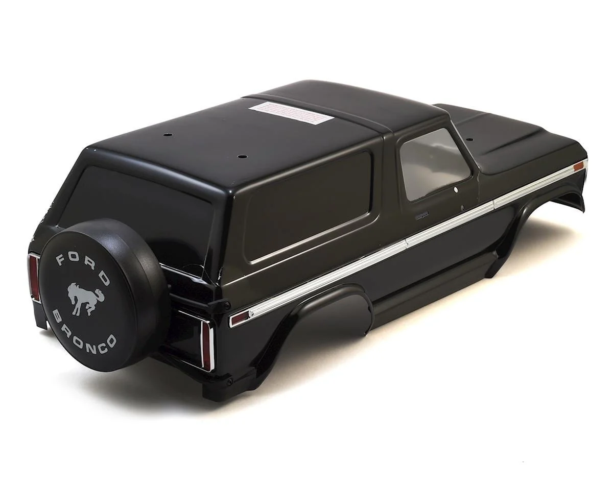 Traxxas 8010X TRX-4 Pre-Painted Black Ford Bronco Body - Image 2