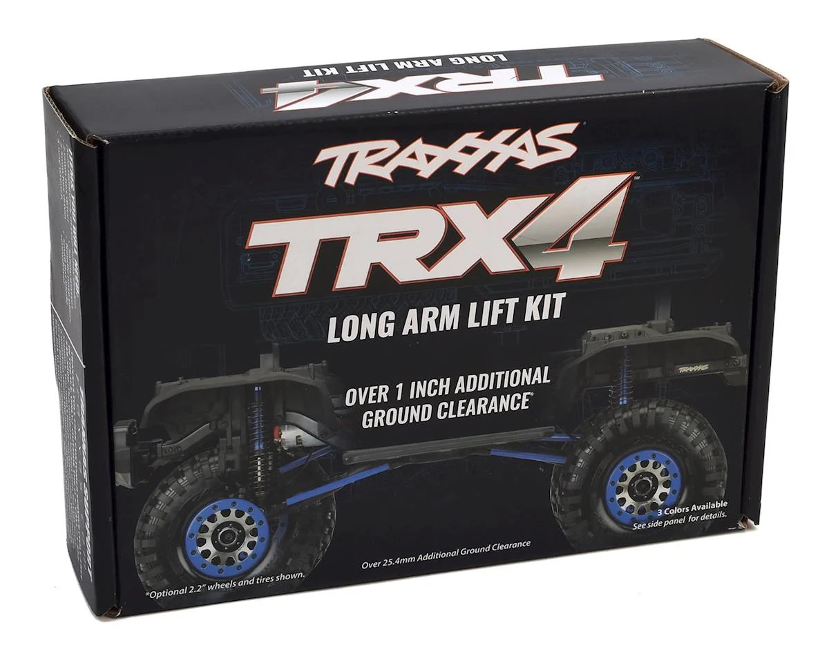 Traxxas 8140X TRX-4 Blue Complete Long Arm Lift Kit - Image 3