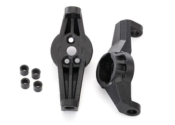 Traxxas 8232A TRX-4 Aluminum Caster Blocks Charcoal Grey (2)