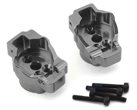 Traxxas 8256A TRX-4 Aluminum Rear Portal Drive Axle Mounts (Charcoal Grey)