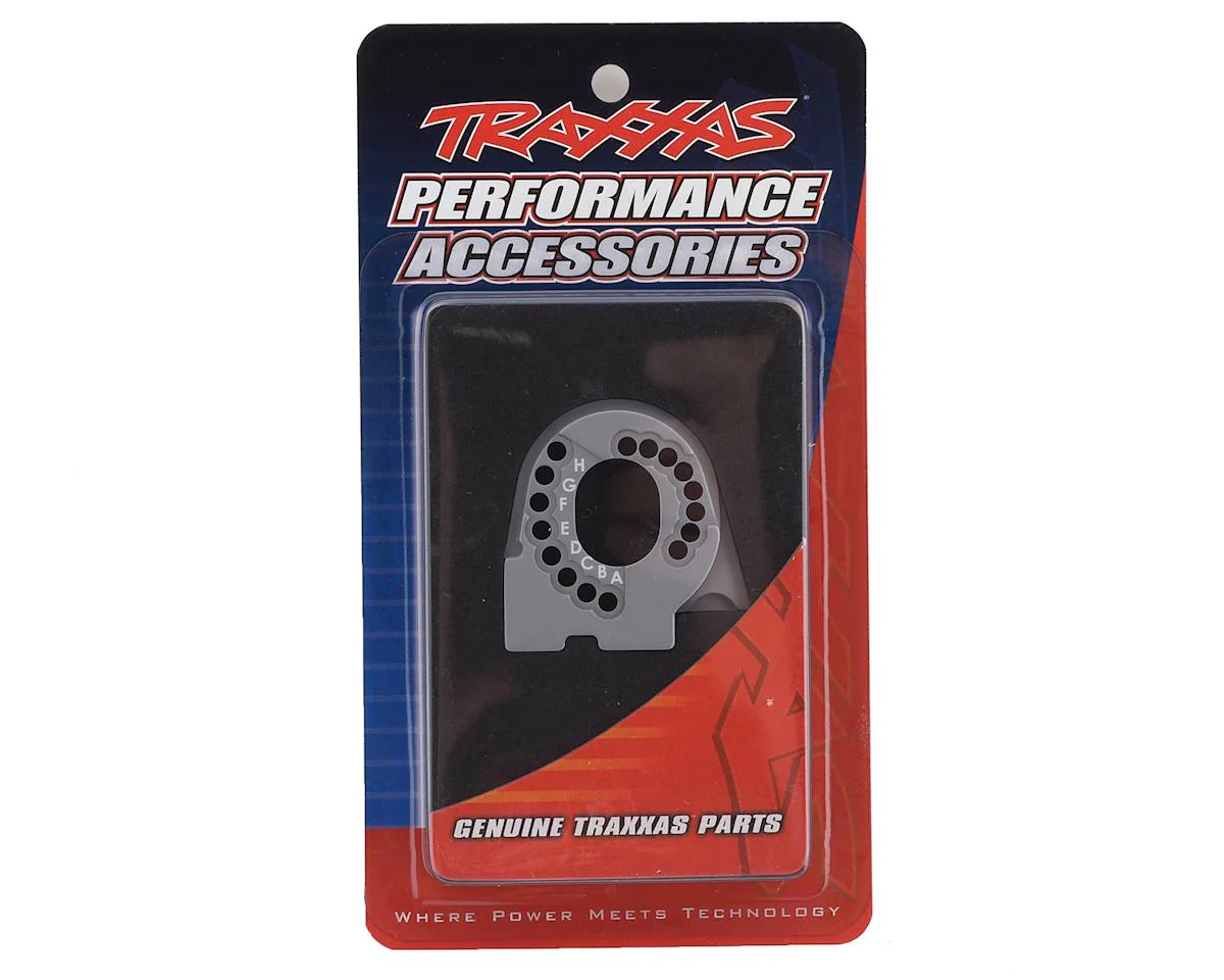 Traxxas 8290A TRX-4 Charcoal Grey Aluminum Motor Mount Plate - Image 2