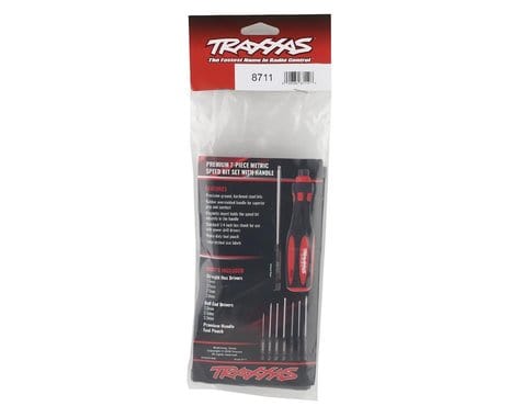 Traxxas 8711 7-Piece Metric Hex Bit Master Set w/Carrying Case (1.5mm, 2mm, 2.5mm, 3mm) - Image 3