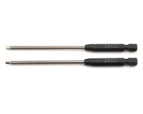 Traxxas 8716 Speed Bit Ball End 1/4in Drive Hex Driver Set (2) (2.0mm, 2.5mm)