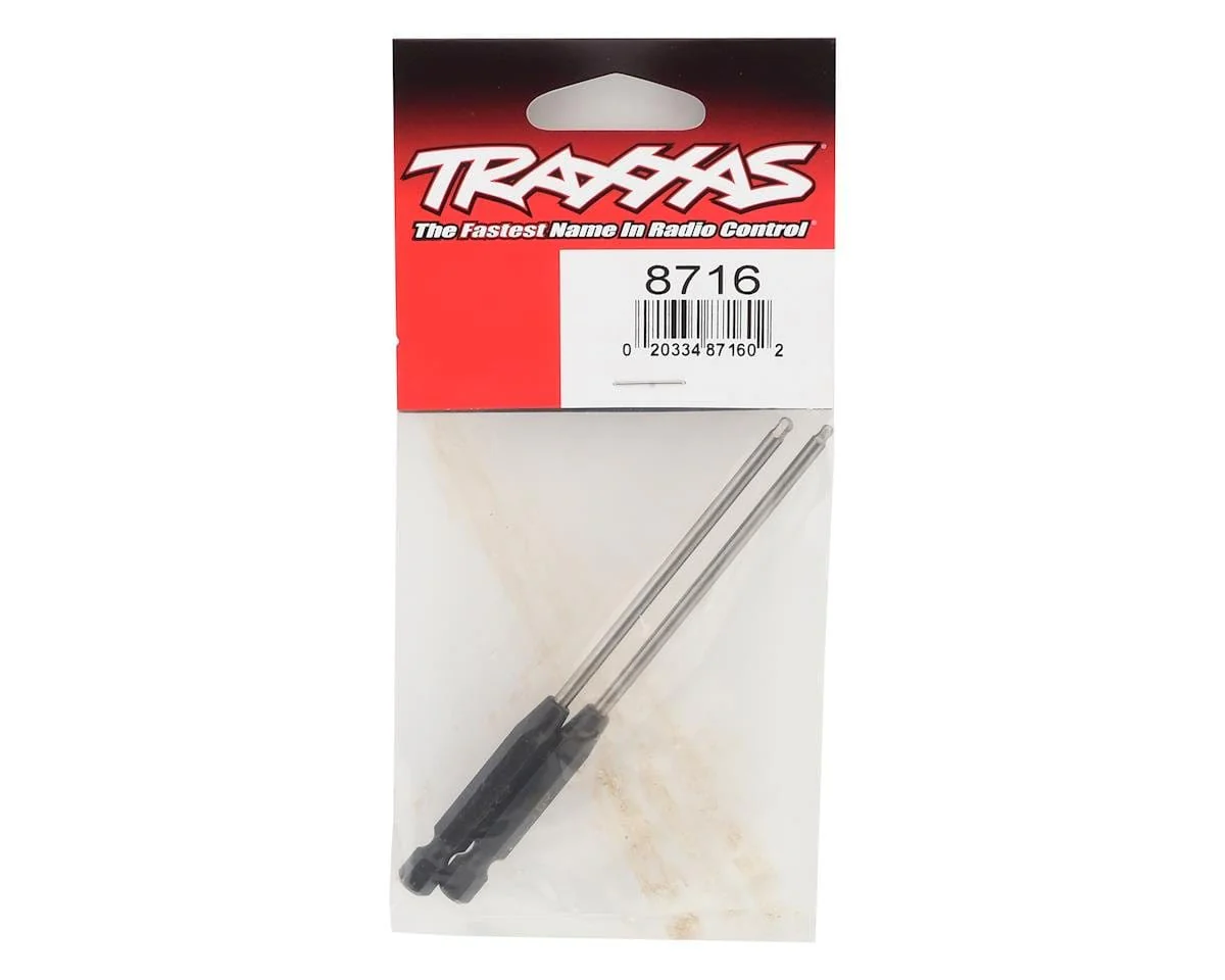 Traxxas 8716 Speed Bit Ball End 1/4in Drive Hex Driver Set (2) (2.0mm, 2.5mm) - Image 2
