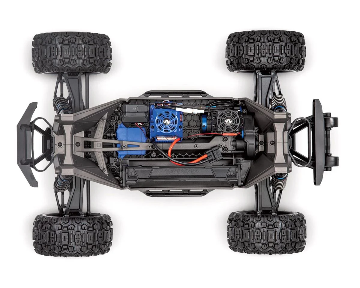 Traxxas 89086-4 Maxx With WideMAXX 1/10 Electric RC Monster Truck Blue - Image 4