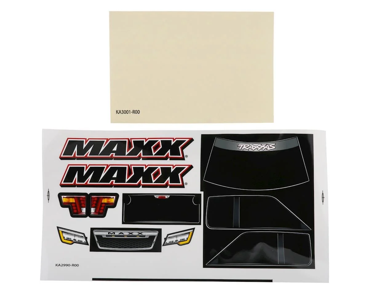Traxxas 8914 Maxx Heavy Duty Clear Body - Image 2