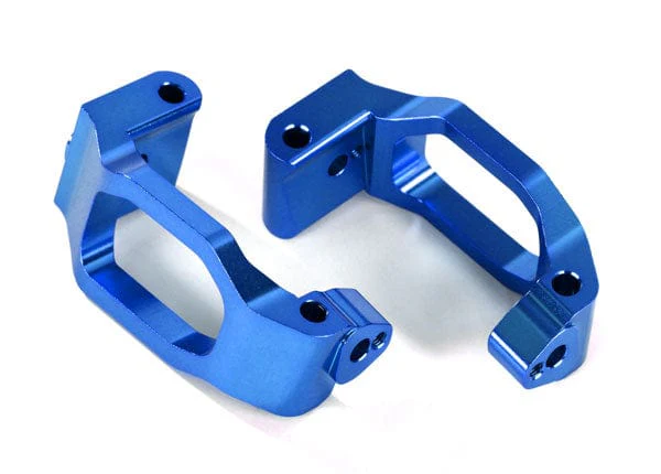 Traxxas 8932X Maxx Aluminum Caster Blocks Blue