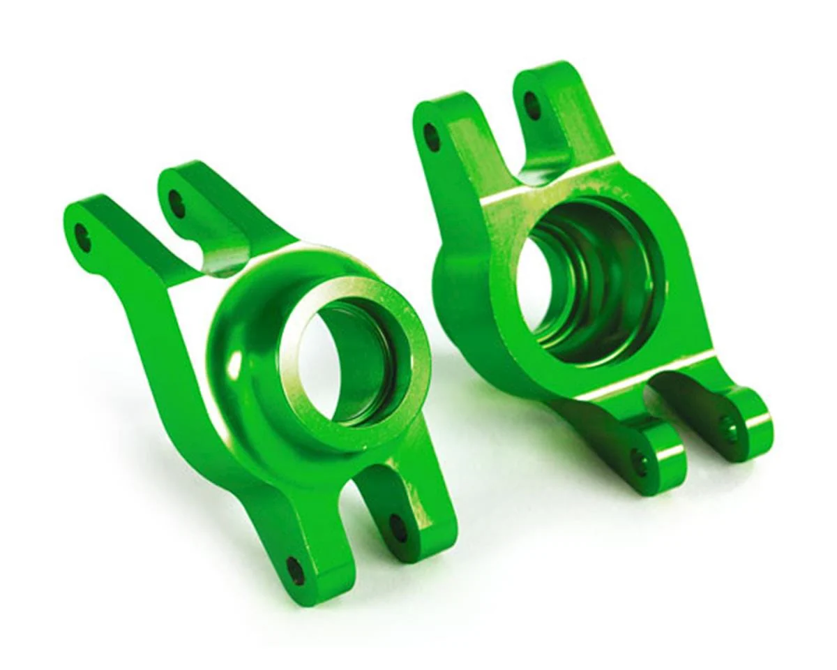Traxxas 8952G Maxx Aluminum Hub Carriers (Green)