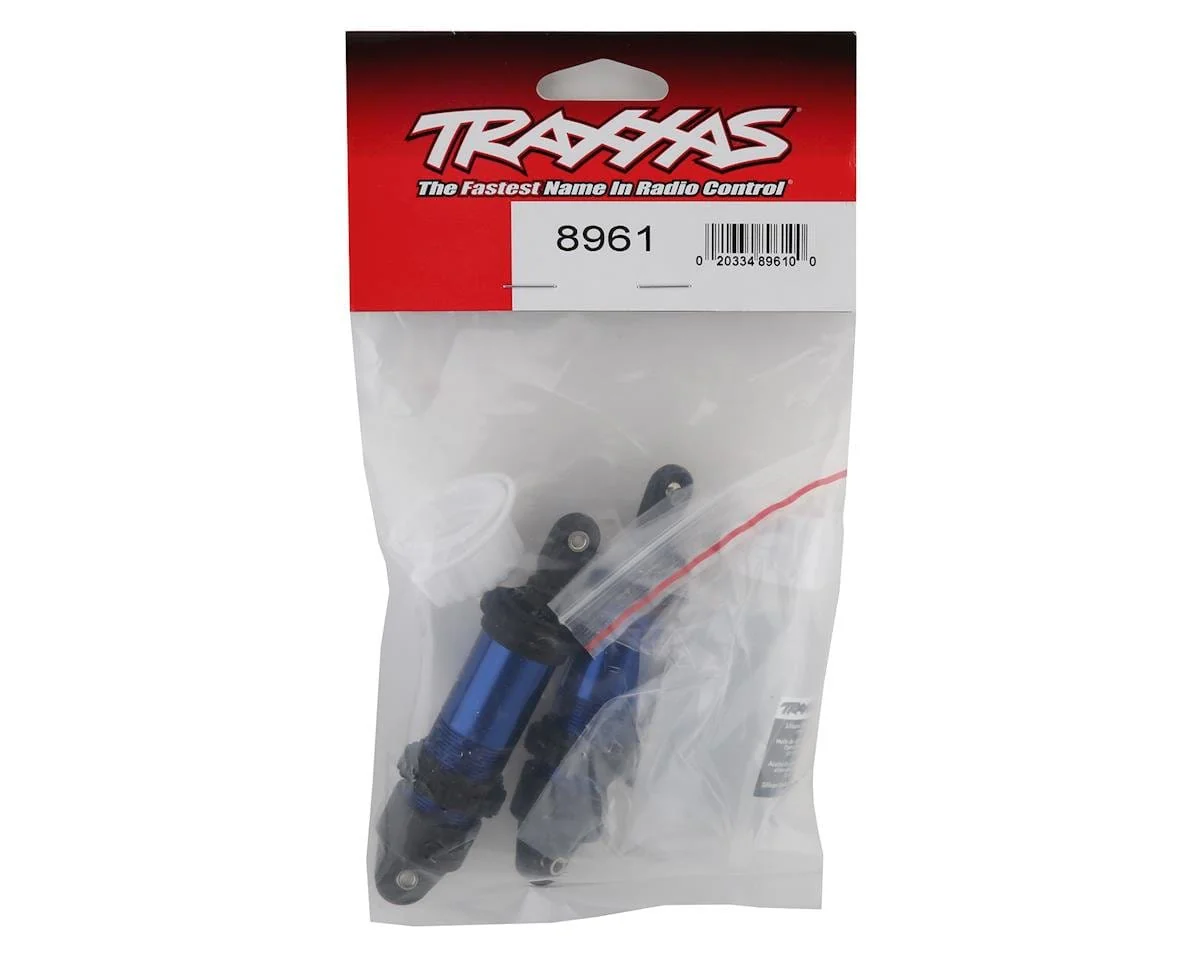 Traxxas 8961 GT-Maxx Assembled Aluminum Shocks (Blue) (2)** - Image 2