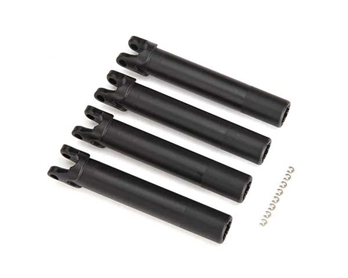 Traxxas 8993A Outer Extended Half Shafts (4) (Use with TRA8995 WideMaxx Suspension Kit)