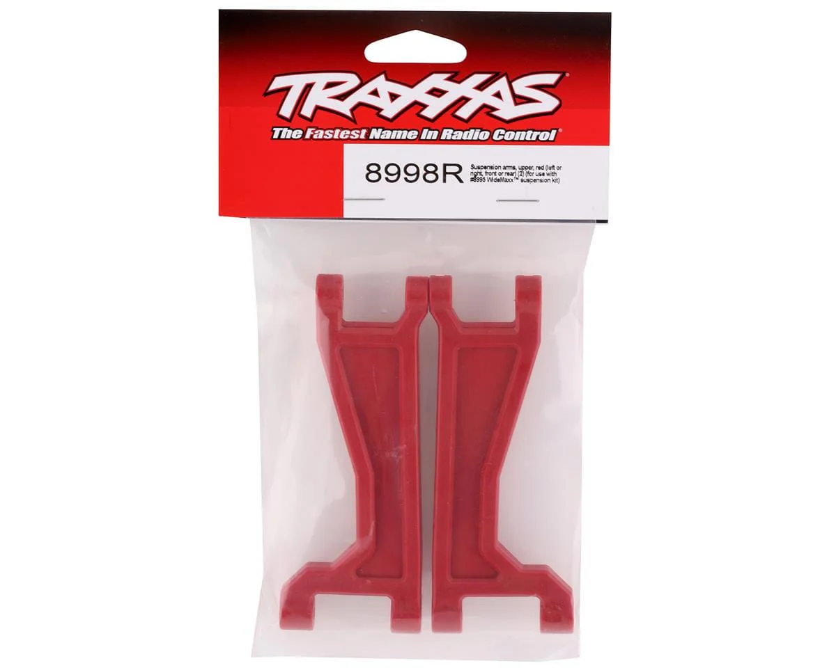 Traxxas 8998R Maxx WideMaxx Upper Suspension Arms (Red) (2) - Image 2