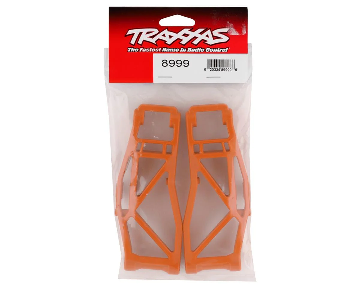 Traxxas 8999T Maxx WideMaxx Lower Suspension Arms (Orange) (2) - Image 2