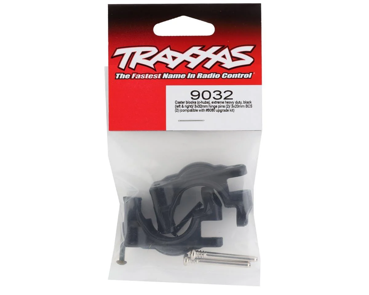 Traxxas 9032 Hoss/Rustler/Slash 4x4 Extreme Heavy Duty Caster Blocks - Black (2) - Image 3